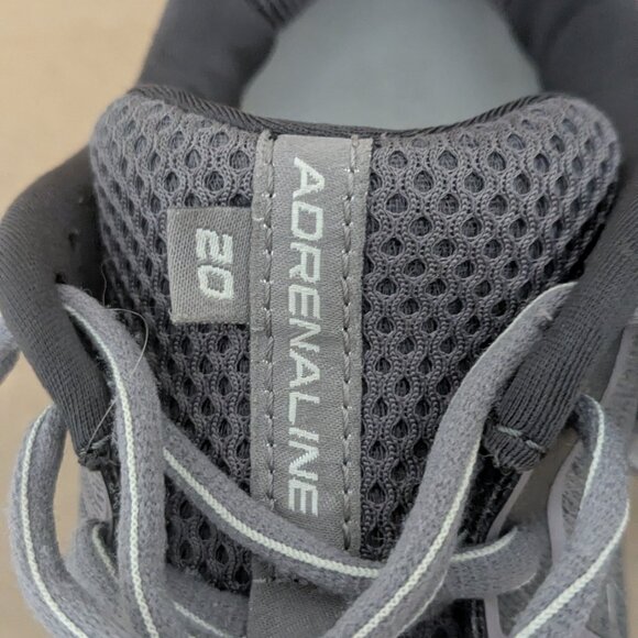 Brooks Shoes Women's Size 8 Gray Adrenaline 20 Running Gym Sneaker 1202961B084 - Picture 6 of 13